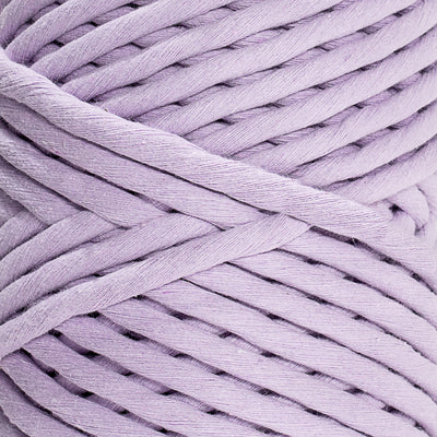 JUMBO SOFT COTTON CORD ZERO WASTE 8 MM - 1 SINGLE STRAND - LILAC COLOR