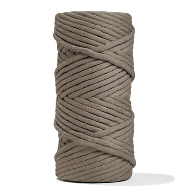 JUMBO SOFT COTTON CORD ZERO WASTE 8 MM - 1 SINGLE STRAND - CHESTNUT COLOR