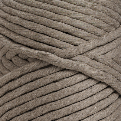 JUMBO SOFT COTTON CORD ZERO WASTE 8 MM - 1 SINGLE STRAND - CHESTNUT COLOR