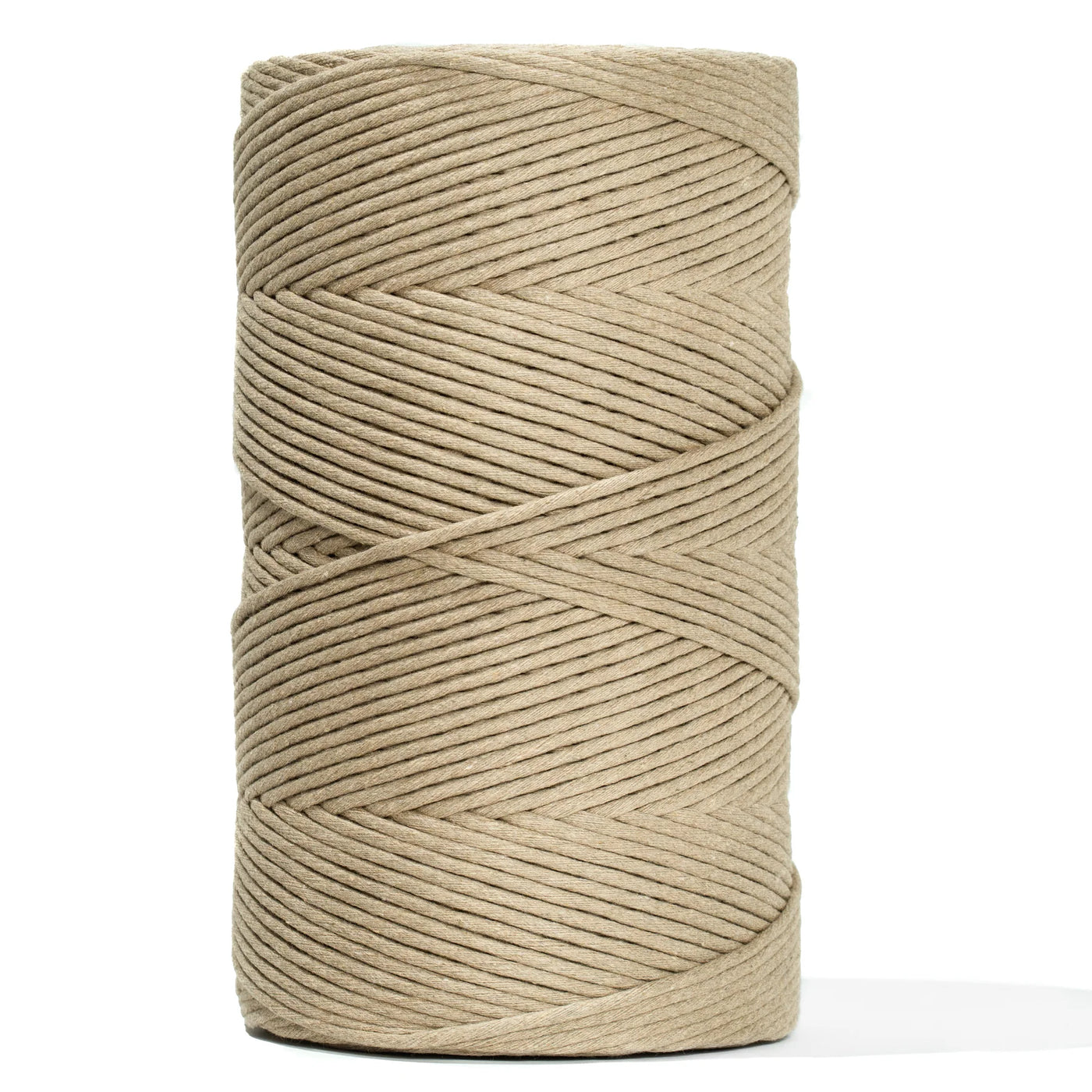 Soft Cotton Cord Zero Waste 4mm Single Strand - 1640 feet - Canada Inventory