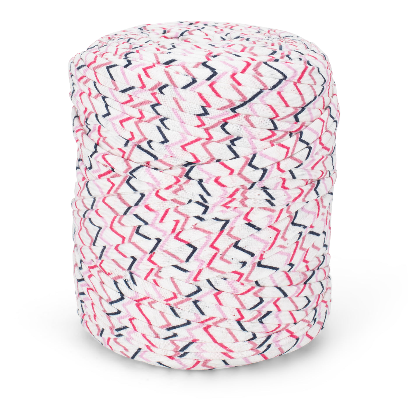 Printed Recycled T-Shirt Fabric Yarn - Sweet Pop