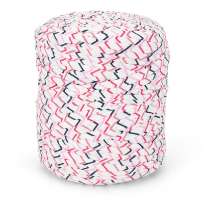 Printed Recycled T-Shirt Fabric Yarn - Sweet Pop