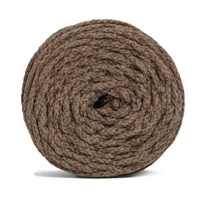 Velvet Air Braided Cord Taupe Color