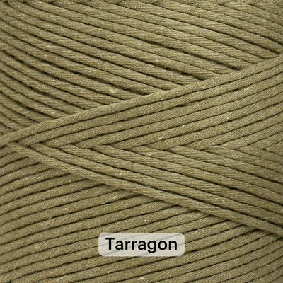 SOFT COTTON CORD ZERO WASTE 4 MM - 1 SINGLE STRAND - SAMPLES