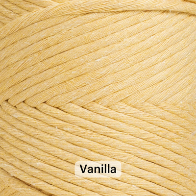 SOFT COTTON CORD ZERO WASTE 4 MM - 1 SINGLE STRAND - SAMPLES