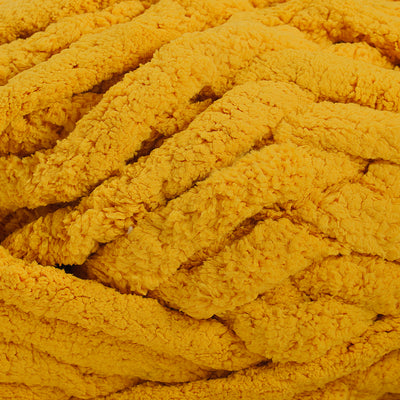 20mm Chunky Chenille Yarn - Sun Color