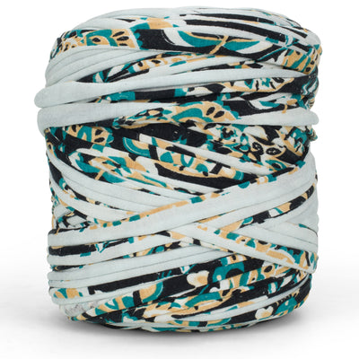 Printed Recycled T-Shirt Fabric Yarn - Contemporary