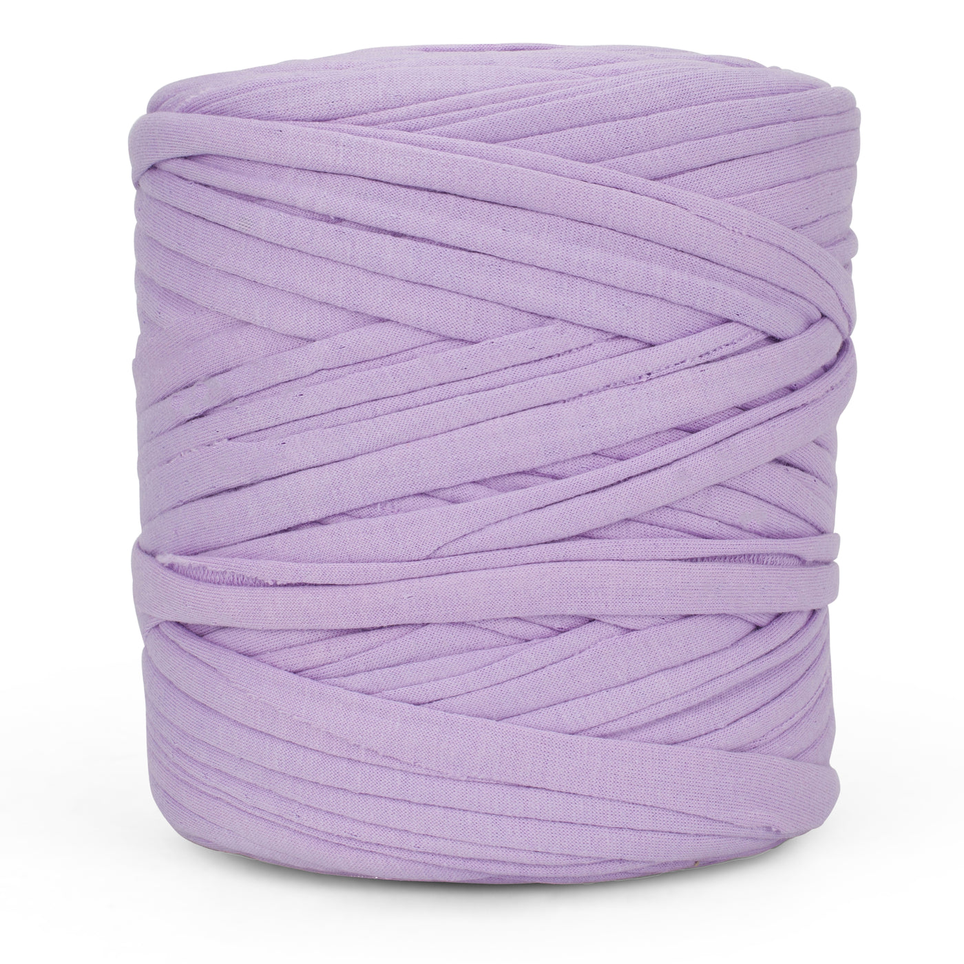 Recycled T-Shirt Fabric Yarn - Lilac Color