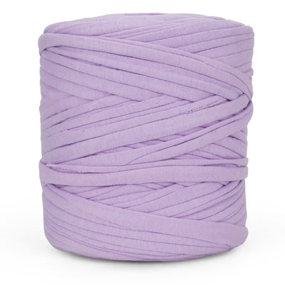 Recycled T-Shirt Fabric Yarn - Lilac Color