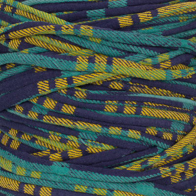 Printed Recycled T-Shirt Fabric Yarn - Sunlit