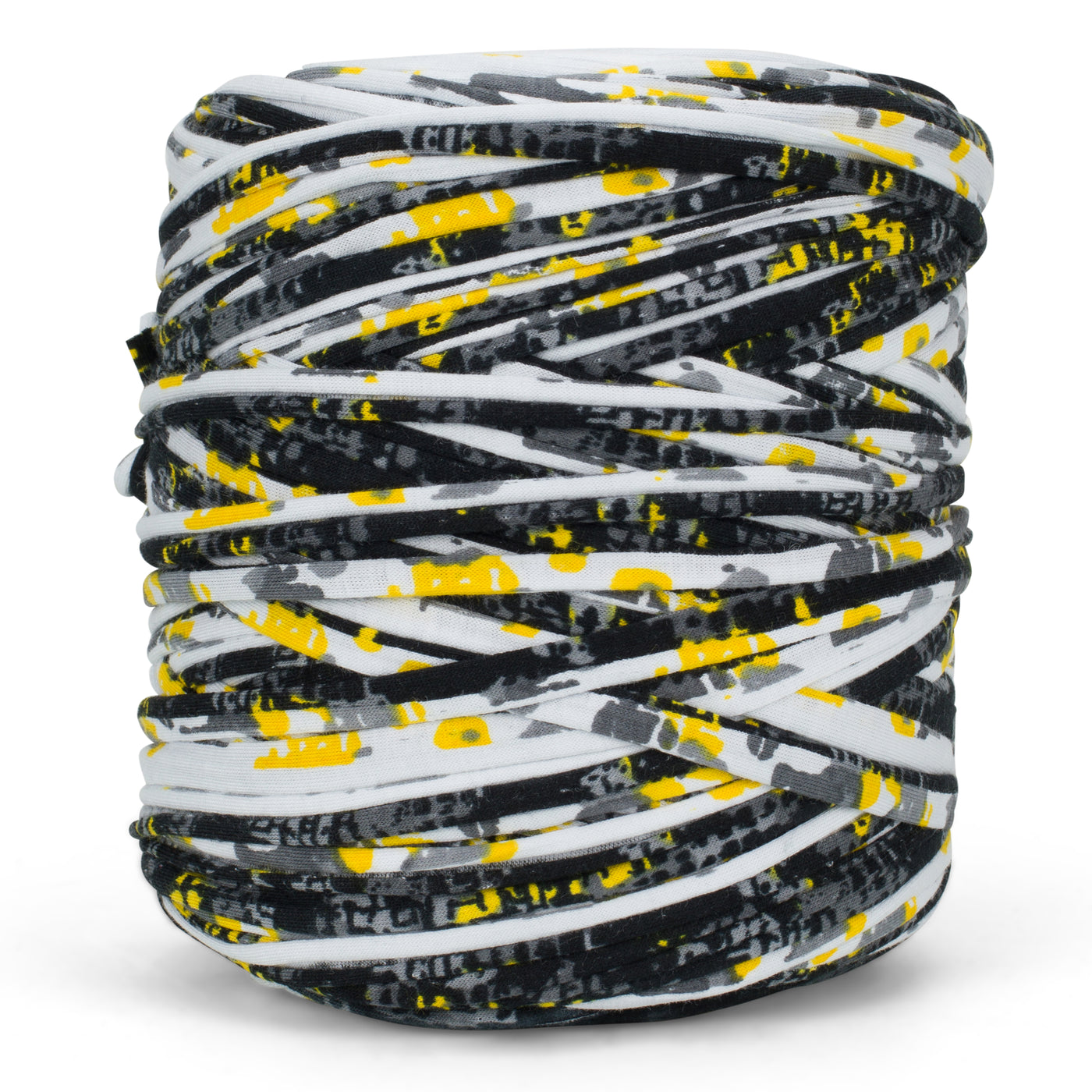 Printed Recycled T-Shirt Fabric Yarn - Urban