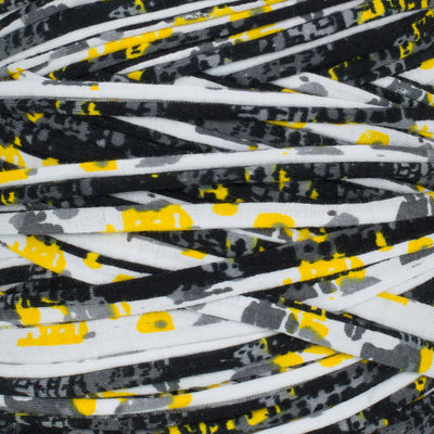 Printed Recycled T-Shirt Fabric Yarn - Urban