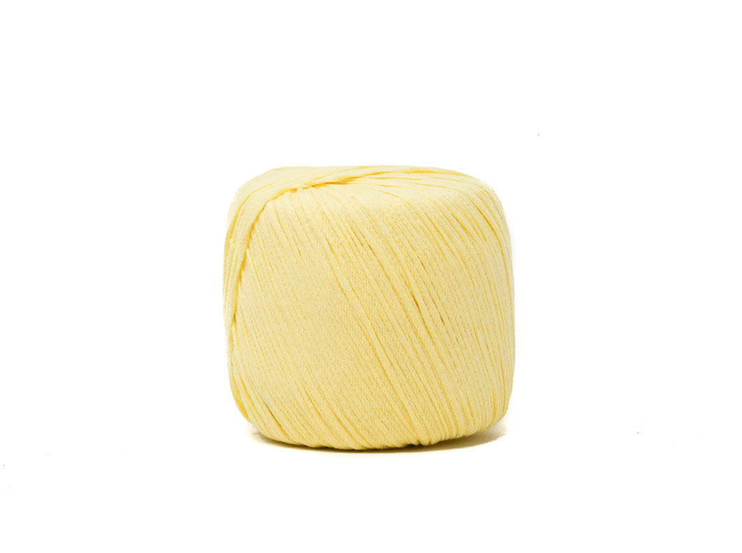 LACE BRAIDED CORD ZERO WASTE - SOFT YELLOW COLOR