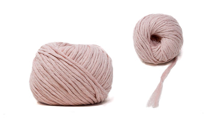 COTTON BALL ZERO WASTE 3 MM - PALE PINK COLOR