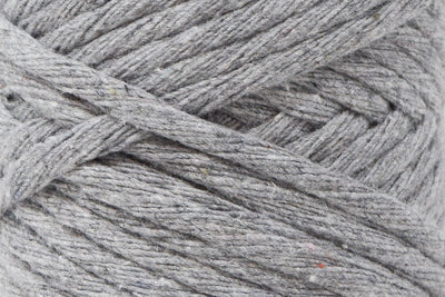 BASIC COTTON CORD ZERO WASTE 3 MM - 1 SINGLE STRAND - GRAY COLOR