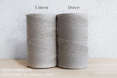 LINEN CORD ZERO WASTE 4 MM - 1 SINGLE STRAND