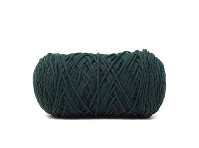 BRAIDED CORD 2 MM ZERO WASTE -  FOREST GREEN COLOR