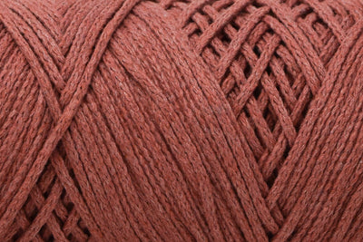 BRAIDED CORD 2 MM ZERO WASTE -  TERRACOTA COLOR