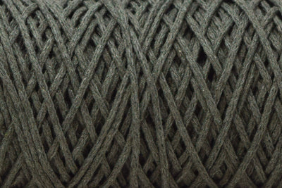 BRAIDED CORD 2 MM ZERO WASTE -  HUNTER GREEN COLOR
