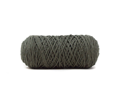 BRAIDED CORD 2 MM ZERO WASTE -  HUNTER GREEN COLOR