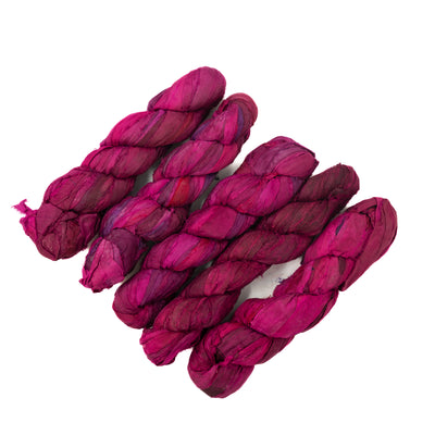 RECYCLED SARI SILK RIBBON