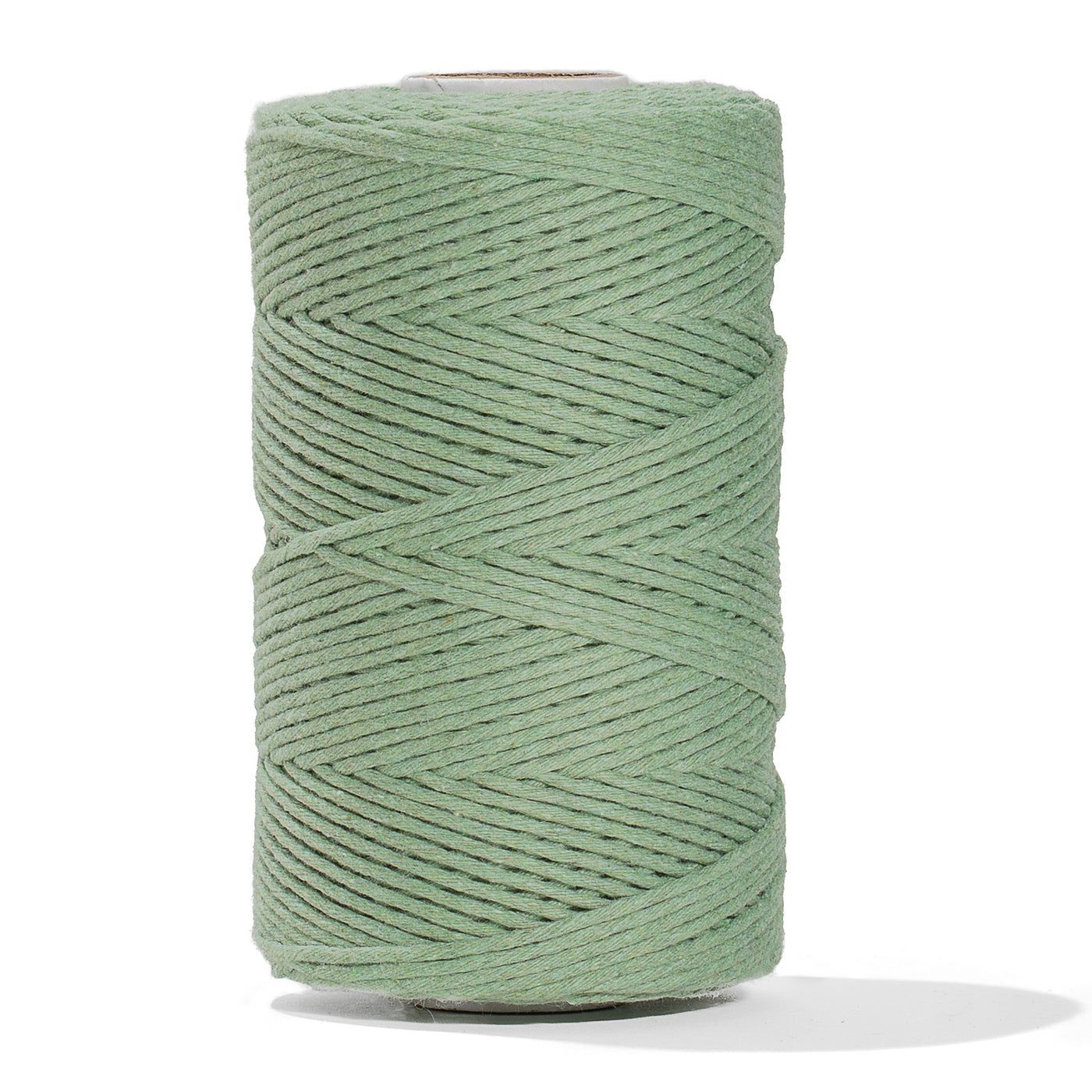 SOFT COTTON CORD ZERO WASTE 2 MM - 1 SINGLE STRAND - CACTUS COLOR