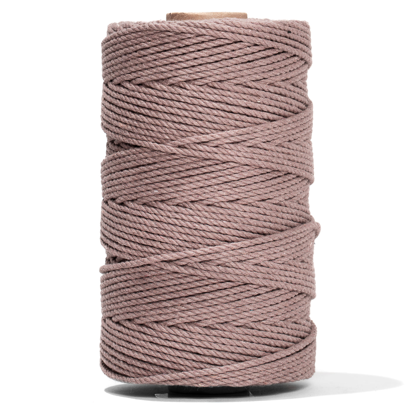 COTTON ROPE ZERO WASTE 2 MM - 3 PLY - MINK COLOR