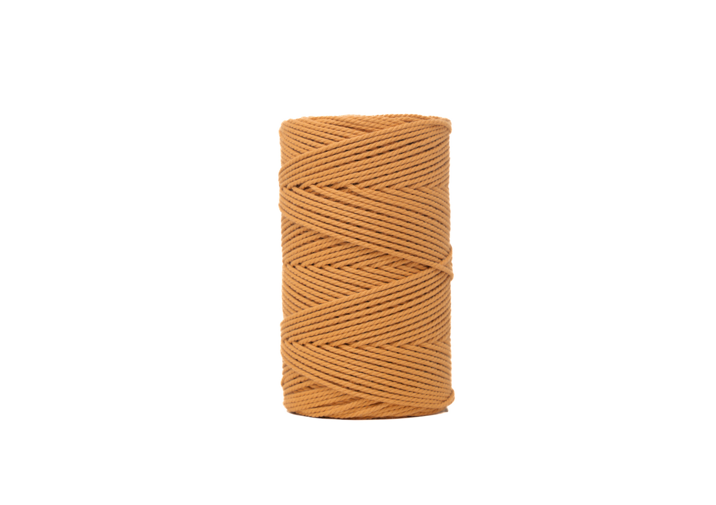 COTTON ROPE ZERO WASTE 2 MM - 3 PLY - PEACH COLOR