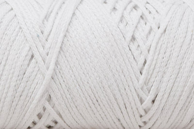 BRAIDED CORD 2 MM ZERO WASTE -  WHITE COLOR