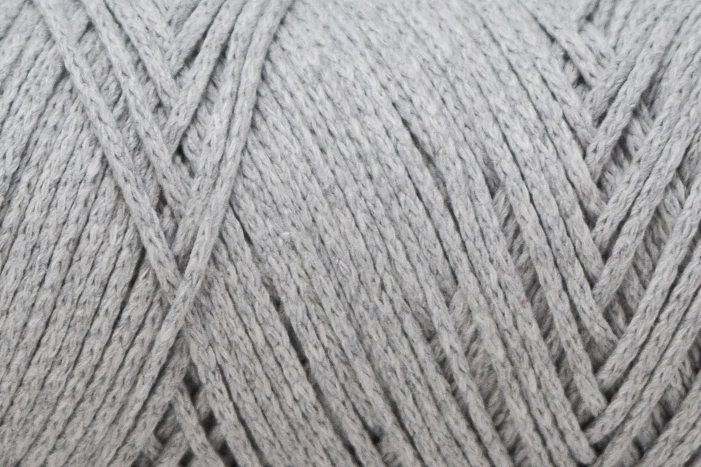 BRAIDED CORD 2 MM ZERO WASTE -  LIGHT GRAY COLOR