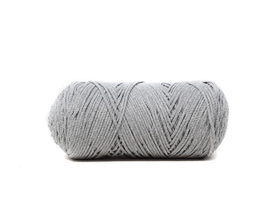 BRAIDED CORD 2 MM ZERO WASTE -  LIGHT GRAY COLOR