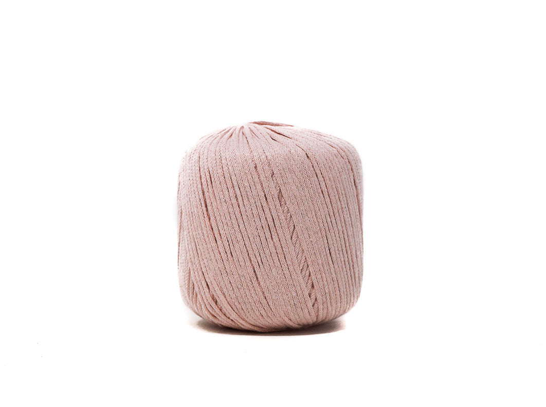 LACE BRAIDED CORD ZERO WASTE - PALE PINK COLOR