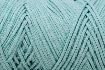 BRAIDED CORD 2 MM ZERO WASTE -  AQUA COLOR