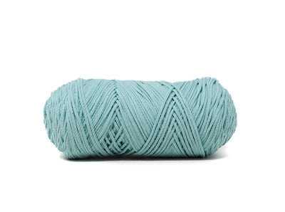 BRAIDED CORD 2 MM ZERO WASTE -  AQUA COLOR