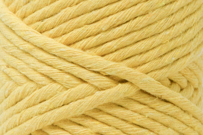 BASIC COTTON CORD ZERO WASTE 3 MM - 1 SINGLE STRAND - YELLOW COLOR