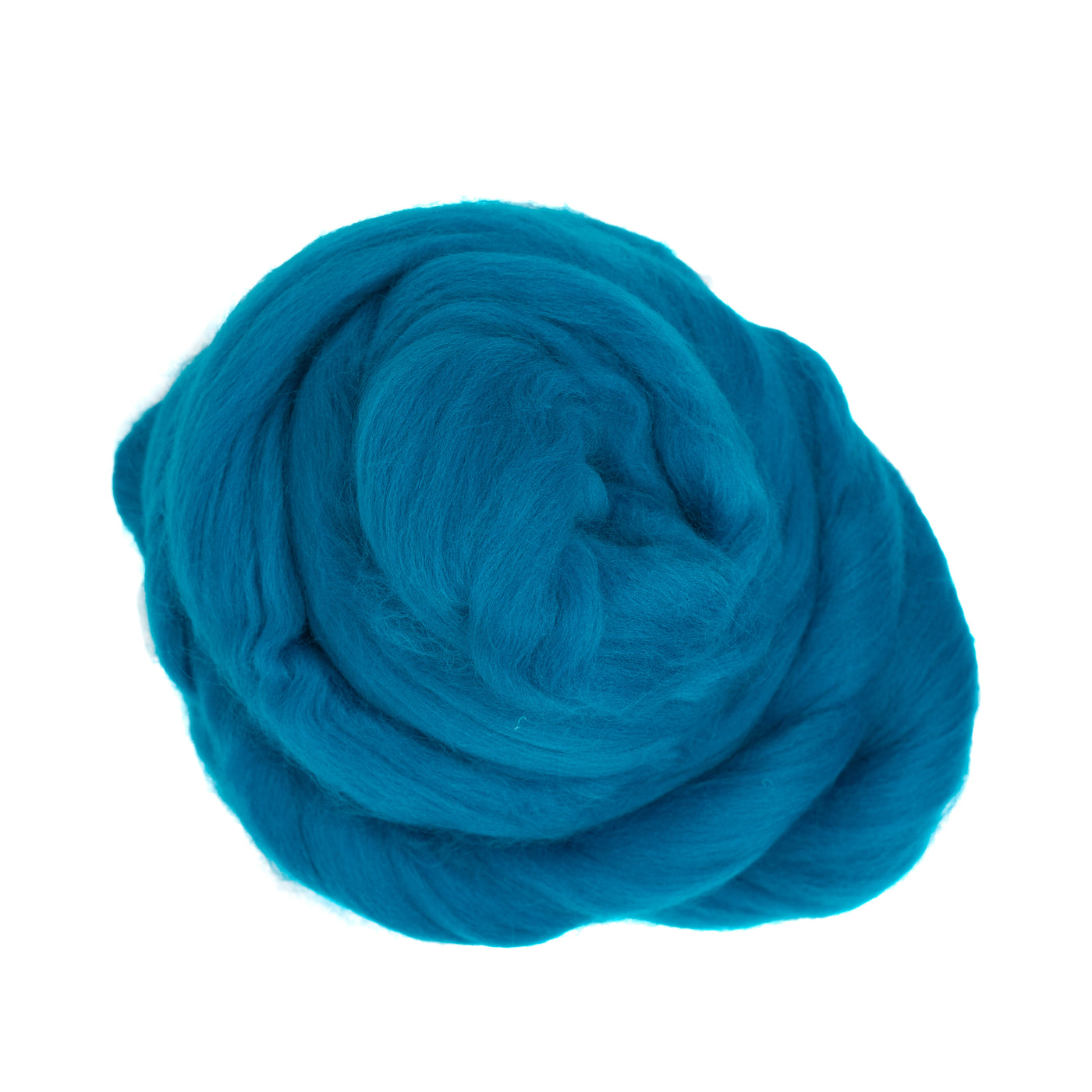 MERINO WOOL ROVING - AQUAMARINE