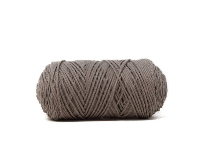 BRAIDED CORD 2 MM ZERO WASTE -  TAUPE COLOR