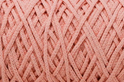 BRAIDED CORD 2 MM ZERO WASTE -  SHERBET COLOR