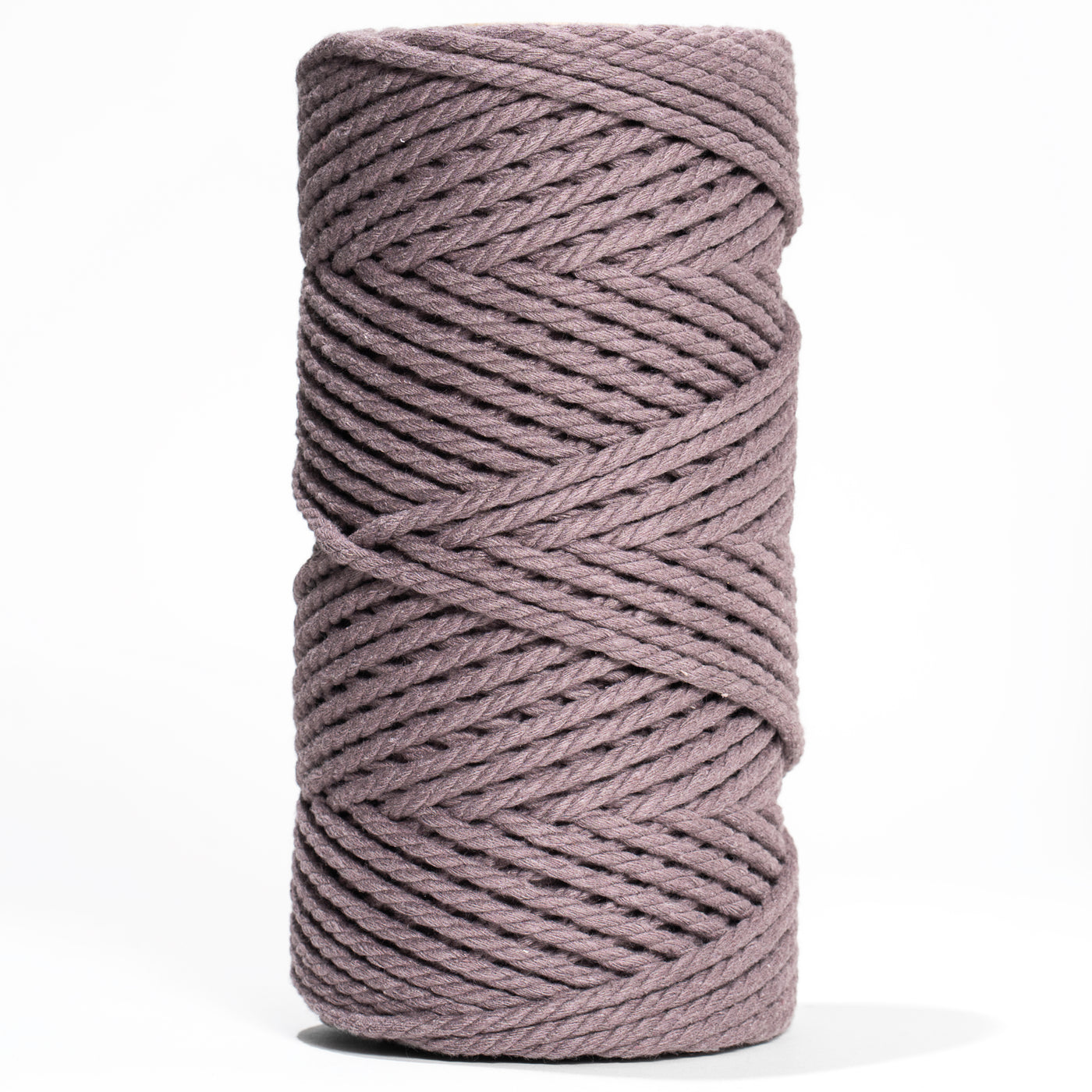 COTTON ROPE ZERO WASTE 3 MM - 3 PLY - DUSTY LAVENDER COLOR