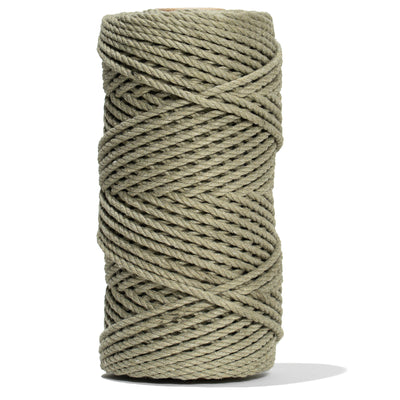 COTTON ROPE ZERO WASTE 3 MM - 3 PLY - OREGANO COLOR