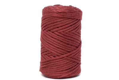 COTTON - VISCOSE ROLL 4 MM - GARNET COLOR | LIMITED EDITION