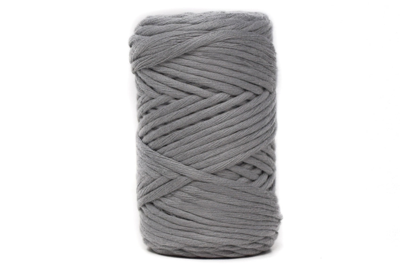 COTTON - VISCOSE ROLL 4 MM - SILVER COLOR | LIMITED EDITION