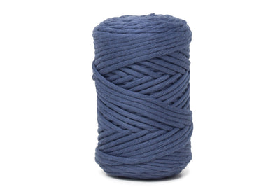 COTTON - VISCOSE ROLL 4 MM - COBALT BLUE COLOR | LIMITED EDITION