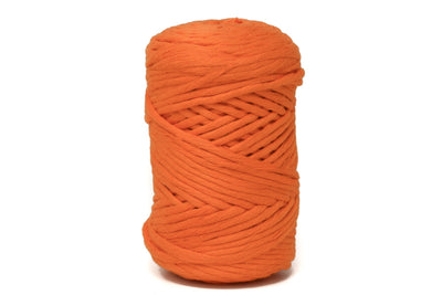COTTON - VISCOSE ROLL 4 MM - NEON ORANGE COLOR | LIMITED EDITION