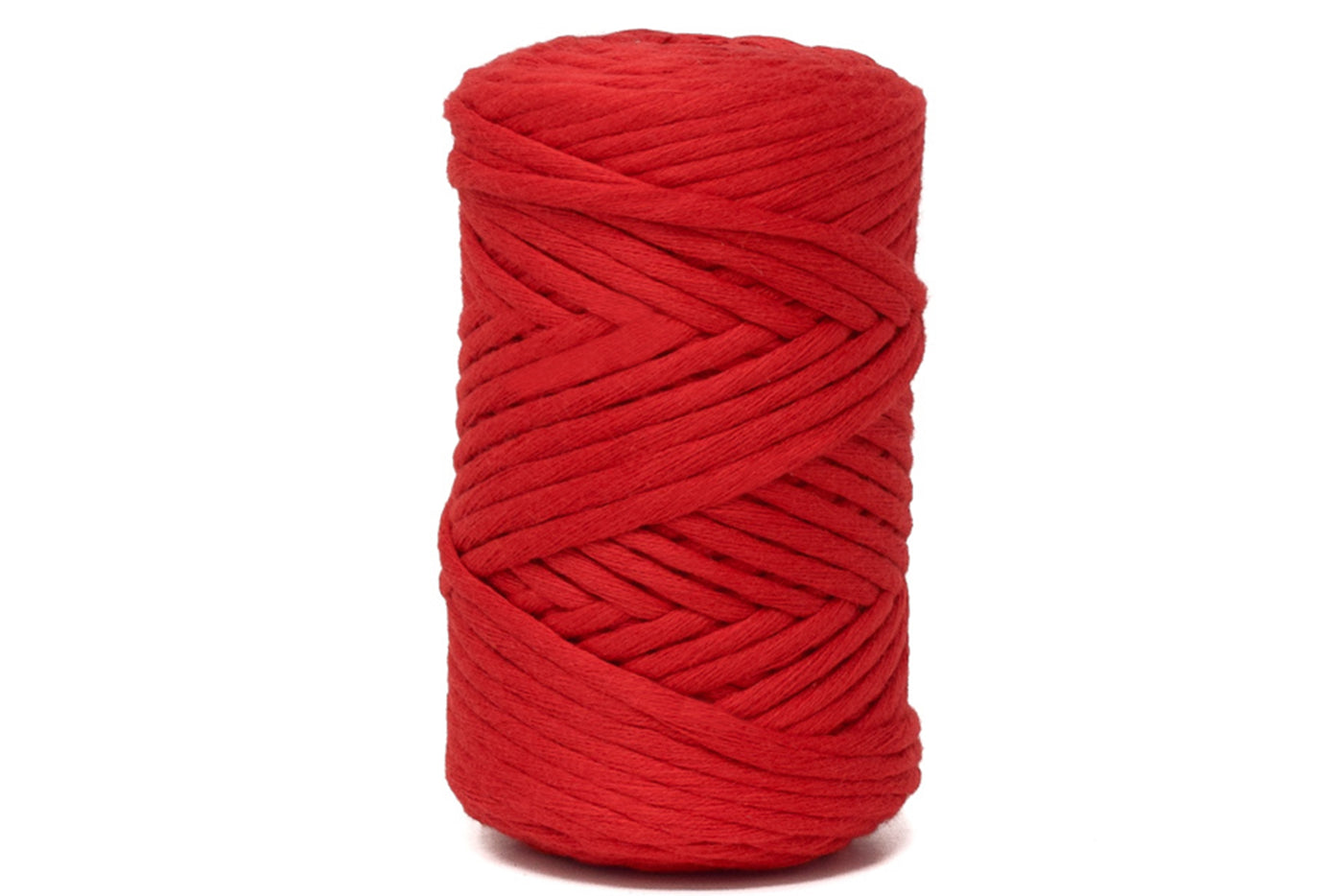 COTTON - VISCOSE ROLL 4 MM - RED COLOR | LIMITED EDITION