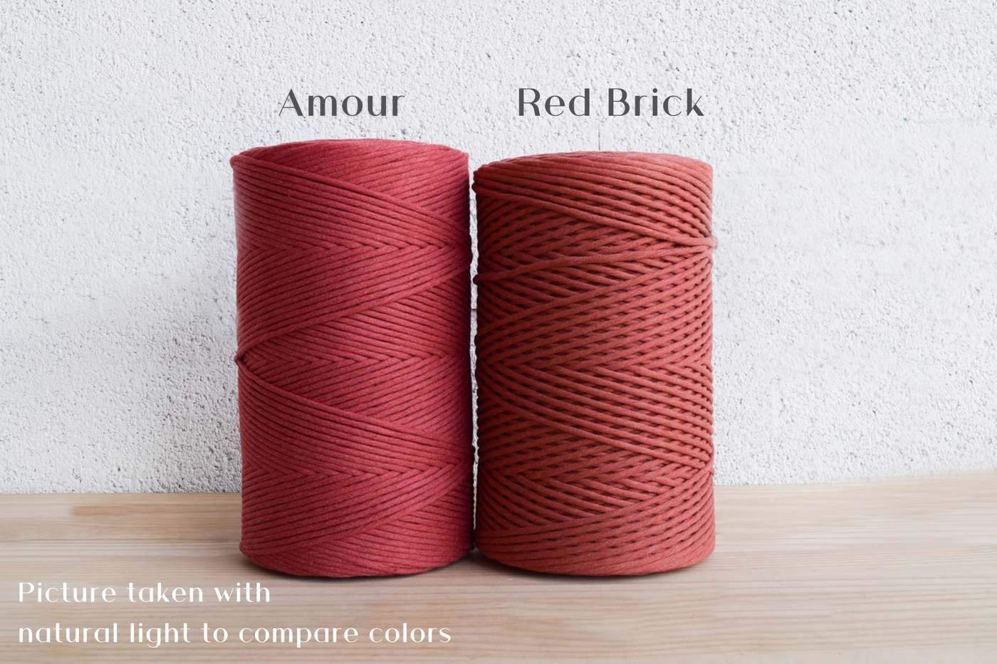 SOFT COTTON CORD ZERO WASTE 4 MM - 1 SINGLE STRAND - AMOUR COLOR