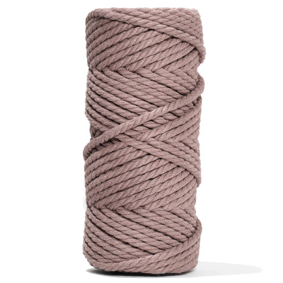 COTTON ROPE ZERO WASTE 5 MM - 3 PLY - MINK COLOR