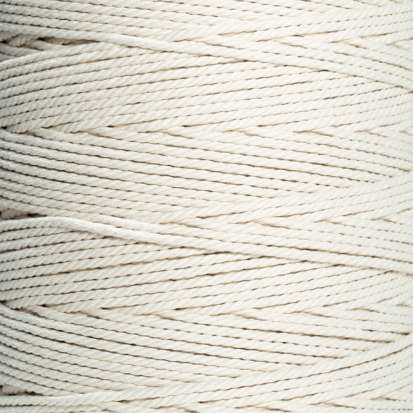 MACRAME COTTON ROPE 5 MM - 3 PLY - NATURAL COLOR – GANXXET