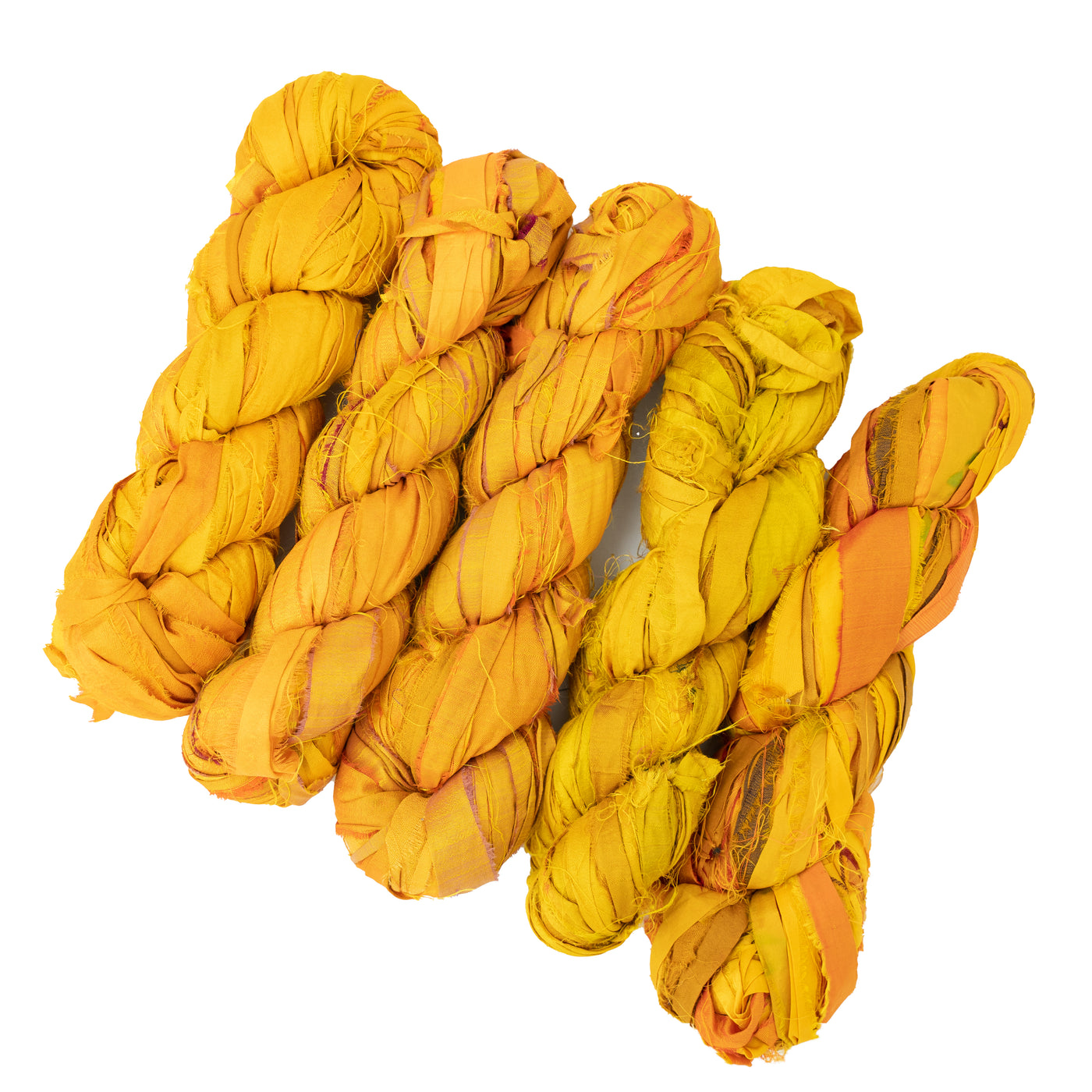 RECYCLED SARI SILK RIBBON