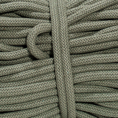 Braided Recycled Cotton Cord 9mm - Bay Leaf